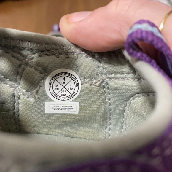 Keen Purple Sandals Big Kid 4/ 36Eu GUC - Picture 3 of 3